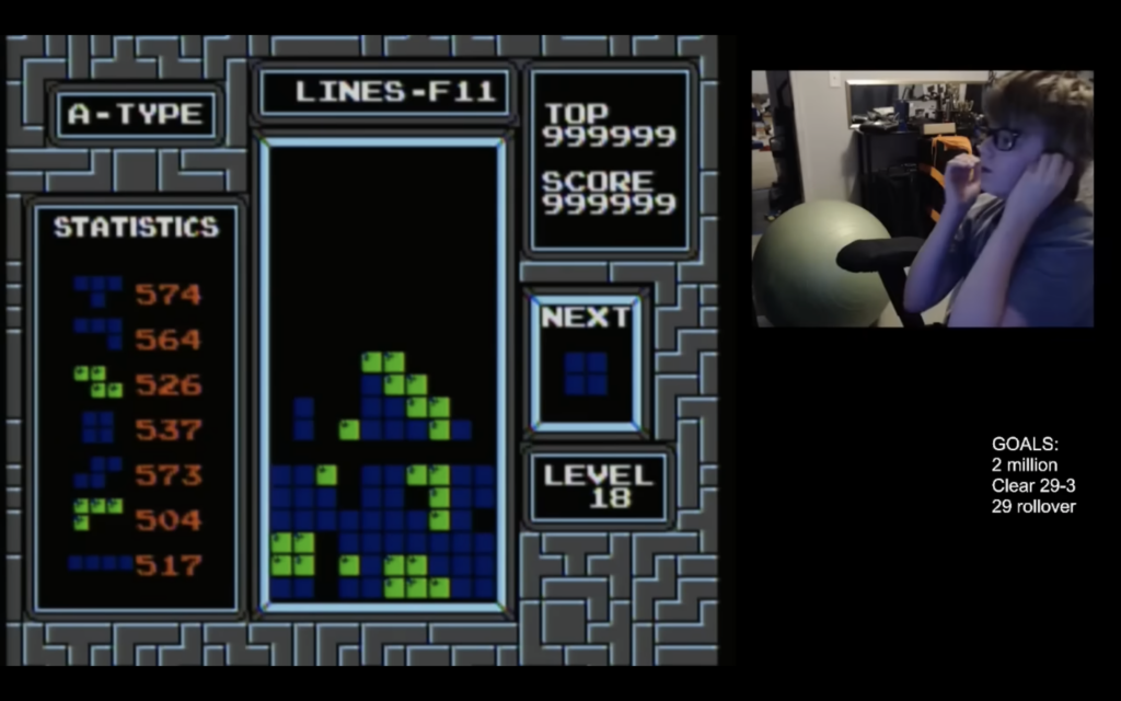 Willis Gibson, el adolescente que hizo historia al vencer al Tetris